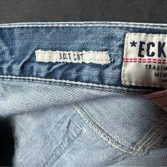 Vintage Ecko Unltd Jeans Men Size W38 Boot‎ Cut 32L Light Wash Hang 'Em High - Picture 9 of 11